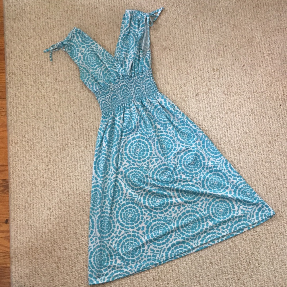 Jon and Anna New York blue sundress